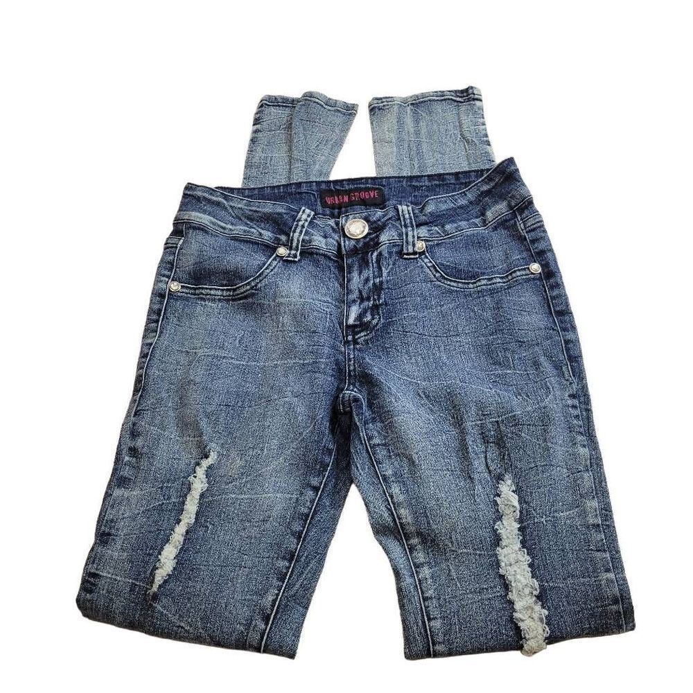 Urban Groove distressed jeans S - Picture 2 of 4